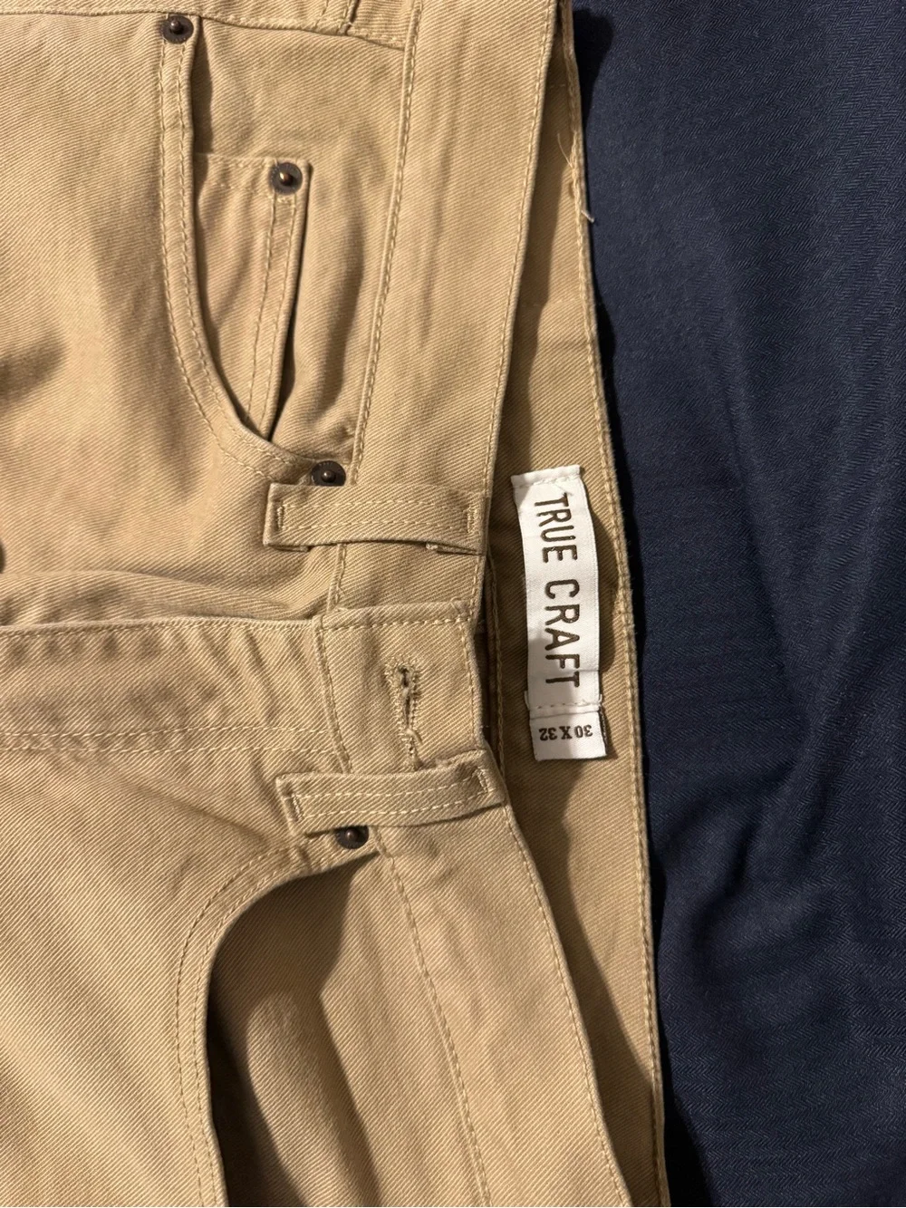 True Craft Men's Tan Jeans - Classic Fit